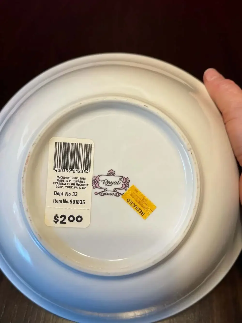 Royal China vintage royal